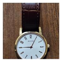 Reloj Bulova Hombre 97a106 Blanco Dorado Malla Marron, usado segunda mano  Argentina