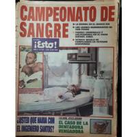 Revista Esto 1990 Homosexual Circo Akay Bomba Banco Rio  segunda mano  Argentina