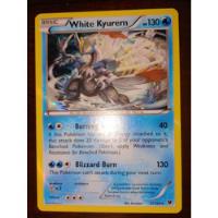 White Kyurem (21/124) Holo Carta Pokemon  segunda mano  Argentina