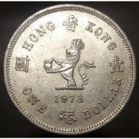 Moneda Hong Kong One Dollar 1978  segunda mano  Argentina