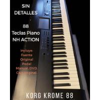 Piano Sintetizador Korg Krome 88 - Nunca Escenario!!! segunda mano  Yerba Buena
