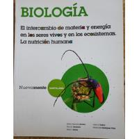 Biologia Santillana El Intercambio De Materia Y Energías  segunda mano  Argentina