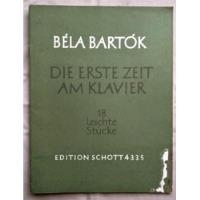 Bela Bartok 18 Piezas Faciles Para Piano Partitura segunda mano  Argentina