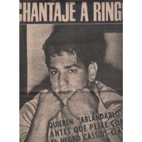 Revista Ocurrio - Ringo Bonavena, Marzolini - Año 1966 segunda mano  Argentina