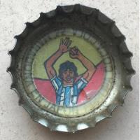 Figurita Maradona Chapita Coca Cola De Colección segunda mano  Argentina