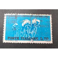 Sello Postal - Italia - Campeonato Bicicleta Mundial 1962 segunda mano  Argentina