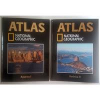Atlas National Geographic # 5 Y # 6 América I Y Ii Libro segunda mano  Argentina