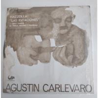 Disco Vinilo Agustín Carlevaro  Piazzolla Las Estaciones , usado segunda mano  Argentina