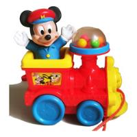Tren De Arrastre Con Figura De Mickey Disney. segunda mano  Argentina