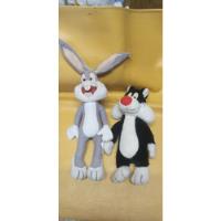 Peluches Usados Bugs Bunny Y Silvestre segunda mano  Argentina