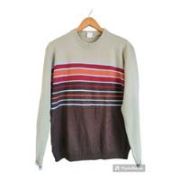 Sweater Vintage Rayado Bross - Talle M segunda mano  Argentina