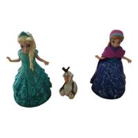 Usado, Princesas Anna Elsa, Olaf Frozen Mattel Disney Magiclip segunda mano  Argentina