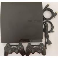 Ps3 Sony Playstation Slim 500gb + 2 Joysticks Controles, usado segunda mano  Argentina