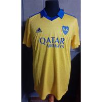 Camiseta Boca Juniors Alternativa 2022 Casa Amarilla  segunda mano  Argentina