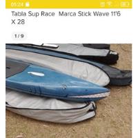 Tabla De Sup Rice. Marca Stick Wave 11'6 X 28 Remo Y Funda segunda mano  Argentina