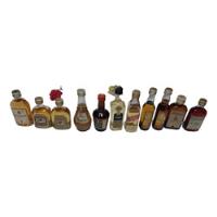 Antiguas Botella Mini De Whisky Colección Llenas X Lote 11 segunda mano  Argentina