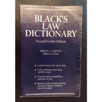 Usado, Black's Law Dictionary - Second Pocket Edition segunda mano  Argentina