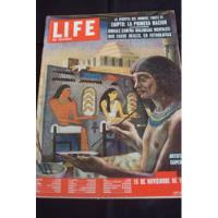 Revista Life En Español (10/19/1956) Egipto Primera Naciona segunda mano  Argentina