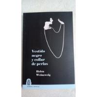 Usado, Vestido Negro Y Collar De Perlas - Helen Wienzweig  segunda mano  Argentina