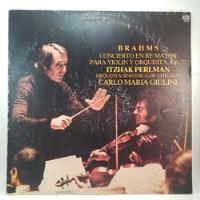 Brahms - Concierto Op77 - Perlman -vinilo - Mb segunda mano  Argentina
