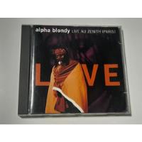 Usado, Alpha Blondy - Live Au Zenith Paris (cd Excelente) Holland segunda mano  Argentina