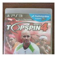 Top Spin 4 Playstation 3 2k Sports Compatible Ps Move segunda mano  Argentina