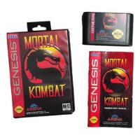 Usado, Mortal Kombat- Sega Genesis Con Caja & Manual Original segunda mano  Argentina