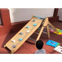 Combo Montessori - Tobogan/ Rampa + Escalador De Soga segunda mano  Argentina