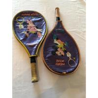 Raqueta De Tenis Vintage Profesional Mickey Mouse De Disney segunda mano  Argentina