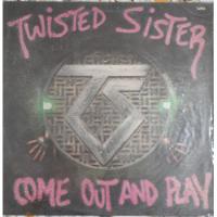 Twisted Sister  Come Out And Play Vinilo Nacional 1985 segunda mano  Argentina