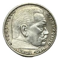 Moneda Alemania Tercer Reich 2 Reichsmark Año 1937 Ceca A segunda mano  Argentina