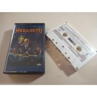 Megadeth - Deteriorate En Paz - Casete Ind. Argentina  segunda mano  Argentina
