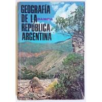 Geografía De La República Argentina Rampa Ed Kapelusz Libro segunda mano  Argentina