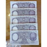 Usado, Billetes Argentinos Peso Moneda Nacional $1000 Variedad N809 segunda mano  Argentina