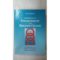 Handbook Psychoterapy & Behavior Change - Bergin & Garfield segunda mano  Argentina