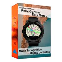 Actualizacion Gps Reloj Garmin Epix Gen 2 Mapa Topografico segunda mano  Argentina