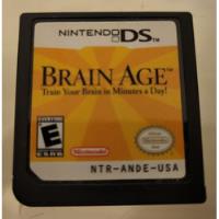 Brain Age Para Nintendo Ds Solo Cartucho segunda mano  Argentina