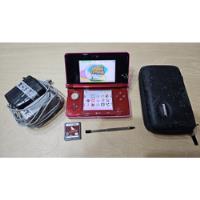 Nintendo 3ds Old Roja Flasheada De 128gb, usado segunda mano  Berazategui