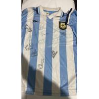 Usado, Camiseta Autografiada X Plantel Selección Argentina Afa 2000 segunda mano  Argentina
