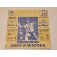 Revista Panorama Match: Maradona - Boca Vs Sevilla 1992 segunda mano  Argentina