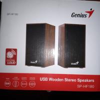 Parlant Genius Usb Wooden Stereo Speakers Sp-hf80 Extra Loud, usado segunda mano  Argentina
