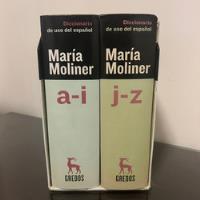 Diccionario De Uso Del Español 2 Tomos -maría Moliner, usado segunda mano  Argentina