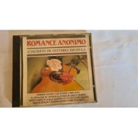 Cd Romance Anonimo = Concierto De Guitarra Española segunda mano  Argentina