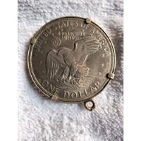 Moneda One Dollar 1971 Con Engarce Removible , usado segunda mano  Argentina