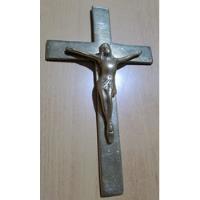 Cristo En Cruz - Fundición De Bronce segunda mano  Argentina