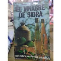 El Vinagre De Sidra Susan Charmine Edaf, usado segunda mano  Argentina