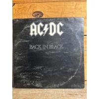 Lp Ac Dc Back In Black Vinilo Original 1980 Shock Me All segunda mano  Argentina