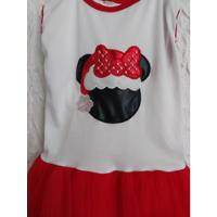 Vestido Infantil Minnie  Bordado- Navidad - Usado Impecable , usado segunda mano  Argentina