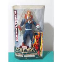 Usado, Marvel Legends Icons Series Human Torch Hasbro (2006) 30cm  segunda mano  Argentina