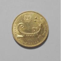 Usado, Israel - Moneda De 1 Agora - 5745 ( 1985 ) - Barco A Remos segunda mano  Argentina